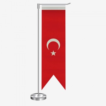 Flama Tipi Türk Bayrakları